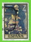 Stamps Spain -  2082  El Bibliofilo