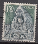 Stamps Spain -  E1877 Iglesia de San Vicente (29)