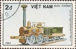 Stamps : Asia : Vietnam :  150 Años de los Ferrocarriles Alemanes (III)