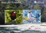 Stamps : America : Ecuador :  Aves del Ecuador