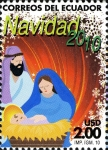 Sellos del Mundo : America : Ecuador : Navidad 2010