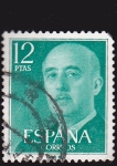 Sellos de Europa - Espaa -  general francisco franco