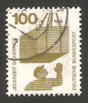 Stamps Germany -  577 -  prevenir accidentes, carga en suspensión