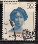 Stamps : Europe : Spain :  E1990 LITERATOS: Concha Espina (41)