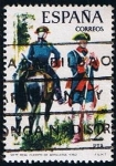 Stamps Spain -  2237  Real cuerpo de Artilleria 1762