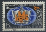Sellos de Europa - Rusia -  Scott 4304 - Cent. Convención Int. Sistema Métrico