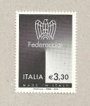 Sellos de Europa - Italia -  Federación Metalúrgica