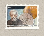 Stamps Italy -  G. V. Schiaparelli, astrónomo