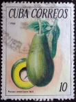 Stamps Cuba -  Persea americana / Aguacate