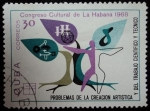 Sellos del Mundo : America : Cuba : Congreso Cultural de La Habana 1968
