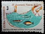 Stamps Cuba -  III Aniversario Victoria de Girón