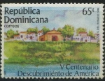 Sellos del Mundo : America : Rep_Dominicana : Scott 953 - V Cent. Descubrimiento America