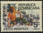 Sellos del Mundo : America : Rep_Dominicana : Scott 833 - Juegos Infantiles
