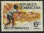 Stamps Dominican Republic -  Scott 834 - Juegos Infantiles
