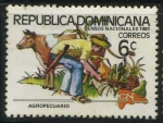 Sellos del Mundo : America : Rep_Dominicana : Scott 851 - Censos Nacionales - Agropecuario