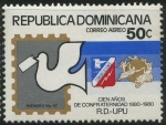 Stamps Dominican Republic -  Scott C325 - 100 años de Confraternidad. R.D. - UPU