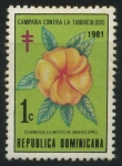 Stamps Dominican Republic -  Scott RA90 - Campaña contra la Tuberculosis
