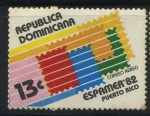 Sellos de America - Rep Dominicana -  Scott C366 - Espamer 82 - Puerto Rico