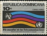 Sellos de America - Rep Dominicana -  Scott C333 - Día Mundial de las Telecomunicaciones