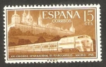 Stamps Spain -  1232 - XVII congreso internacional de ferrocarriles en madrid