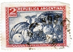 Sellos del Mundo : America : Argentina : Fruticultura