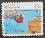 Stamps Australia -  skateboarding