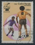 Stamps Africa - Cape Verde -  Scott 449 - Futbol España '82