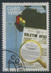 Sellos de Africa - Cabo Verde -  Scott 430 - 6º Aniv. Constitucion