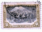 Stamps America - Argentina -  Salón de Rodríguez Peña