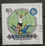 Stamps Mongolia -  world football championship england 1966