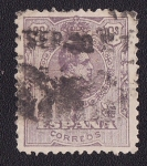 Stamps Spain -  Afonso XIII