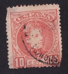Stamps Spain -  Afonso XIII