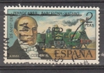 Stamps : Europe : Spain :  E2173 ANIVERS.FERROCARRIL BARCELONA-MATARÓ(50)