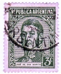 Sellos del Mundo : America : Argentina : San Martín