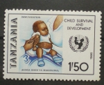 Stamps Tanzania -  child survival and development