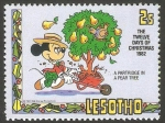 Stamps Africa - Lesotho -  511 - Navidad Disney, una perdiz en un peral