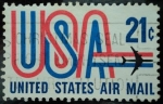 Sellos de America - Estados Unidos -  Correo Aéreo
