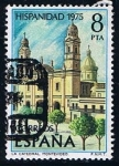 Stamps Spain -  2296  catedral de Montevideo