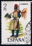 Stamps Spain -  2382  Gastador del Regimiento de Ingenieros