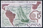 Sellos de Europa - Espa�a -  2437  Correo de Indias