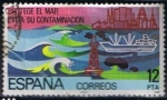Stamps Spain -  2472  Protecion de los mares