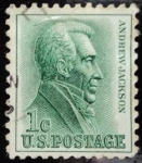 Stamps United States -  Andrew Jackson (1767-1845)