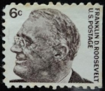 Sellos de America - Estados Unidos -  Franklin Delano Roosevelt (1882-1945)