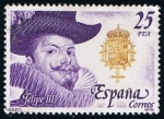 Stamps Spain -  2554  Felipe III