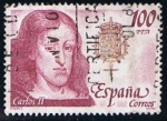 Stamps Spain -  2556  Carlos  II