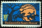 Stamps : America : United_States :  The Legend of Sleepy Hollow