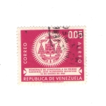 Stamps : America : Venezuela :  Homenaje Primer Cardenal
