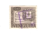 Stamps : America : Venezuela :  Cuatricentenario de Santiago de Merida