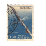 Stamps : America : Venezuela :  INNAGURACION PUENTE SOBRE EL LAGO MARACAIBO