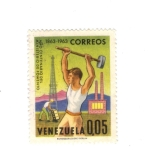 Stamps Venezuela -  AÑO CENTENARIO DEL MINISTERIO DE FOMENTO